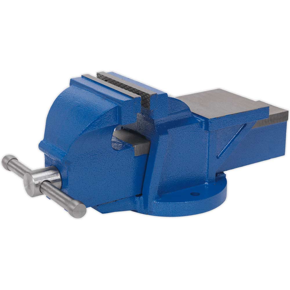 Image of Sealey Fixed Base Heavy Duty Professional Vice 125mm