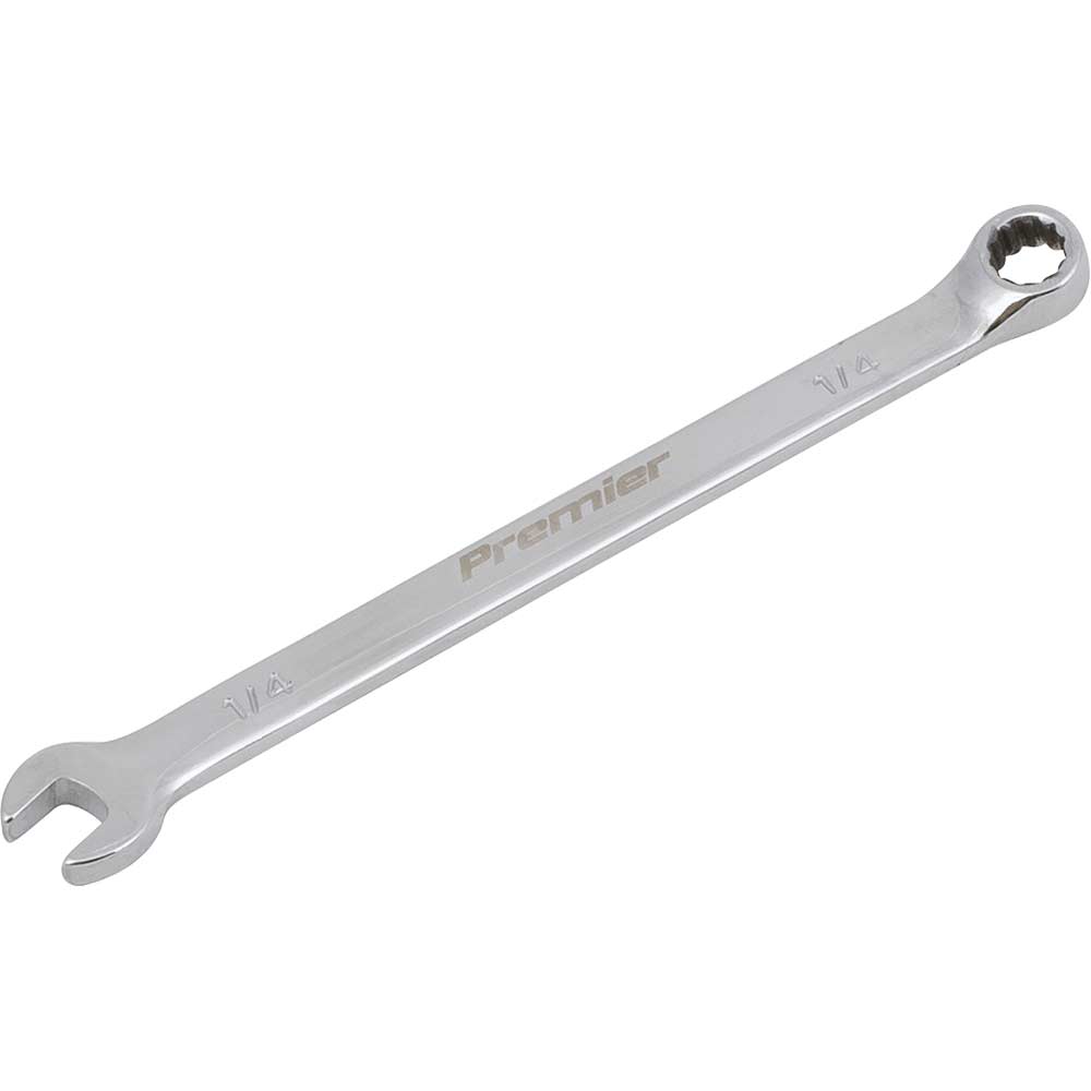Sealey Premier Combination Spanner Imperial 1/4