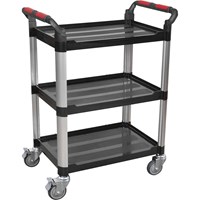 Sealey 3 Shelf Composite Workshop Trolley Price Comparisons | Compare The Build