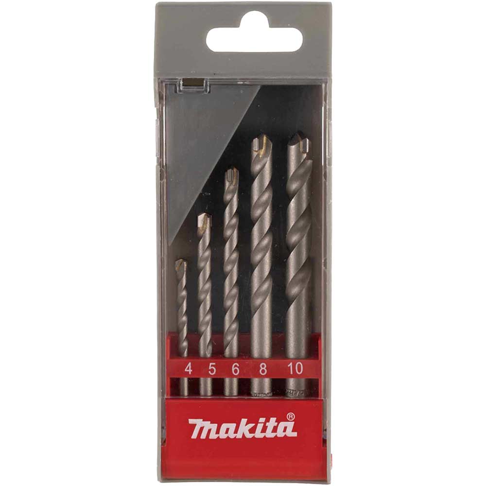 5 Piece Masonry Drill Bit Set