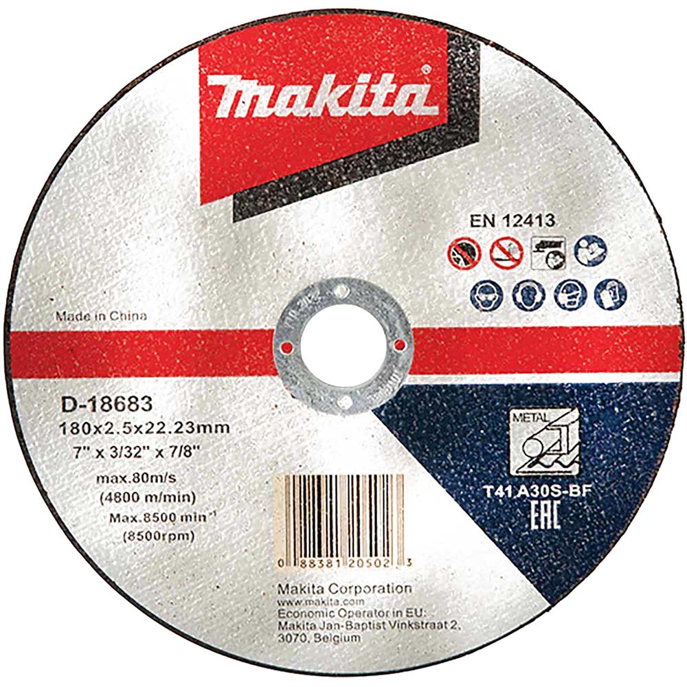 A41 Flat Metal Cutting Disc