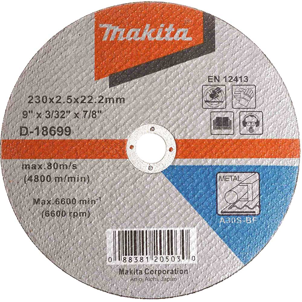 Image of Makita A41 Flat Metal Cutting Disc