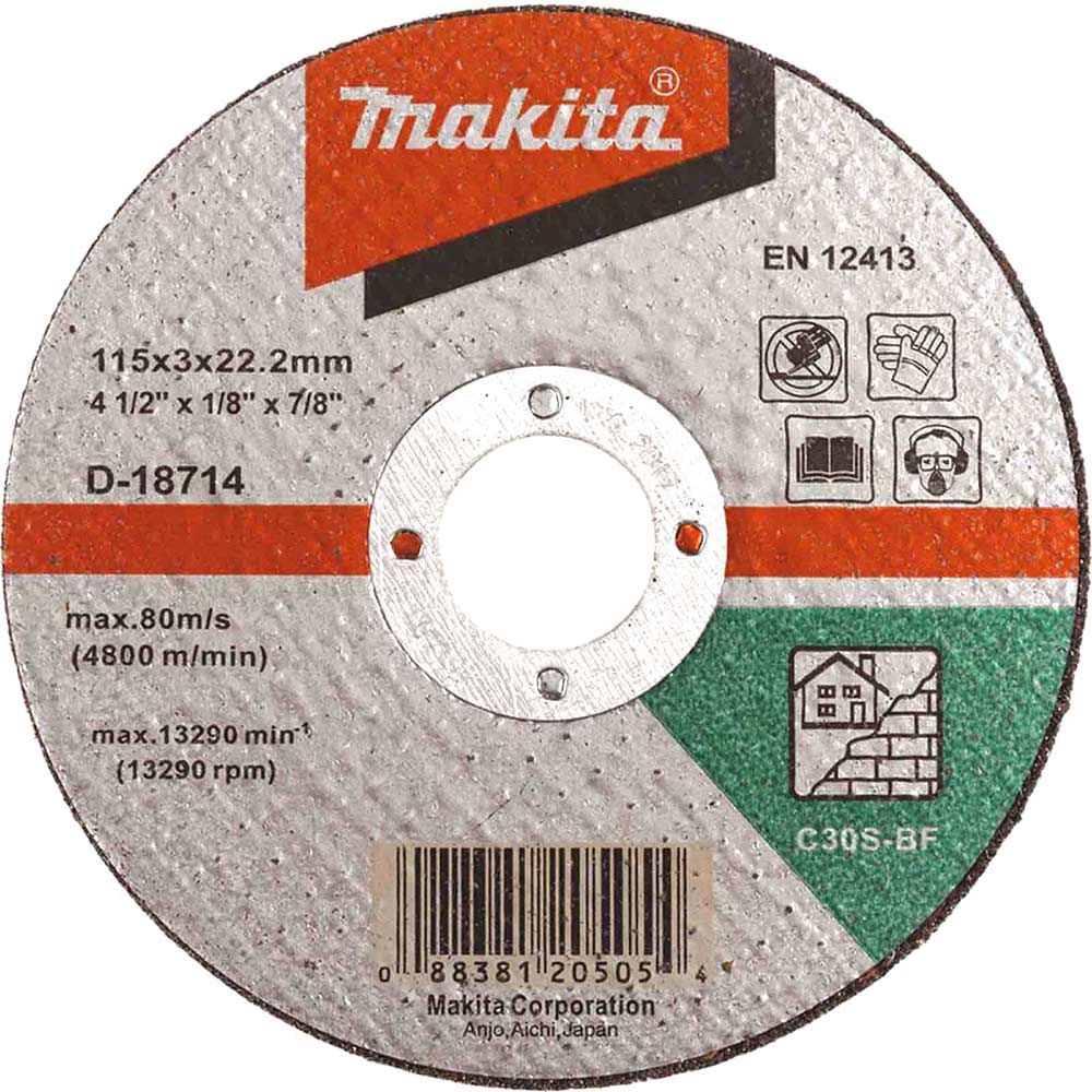 Image of Makita A41 Stone Cutting Disc 115mm
