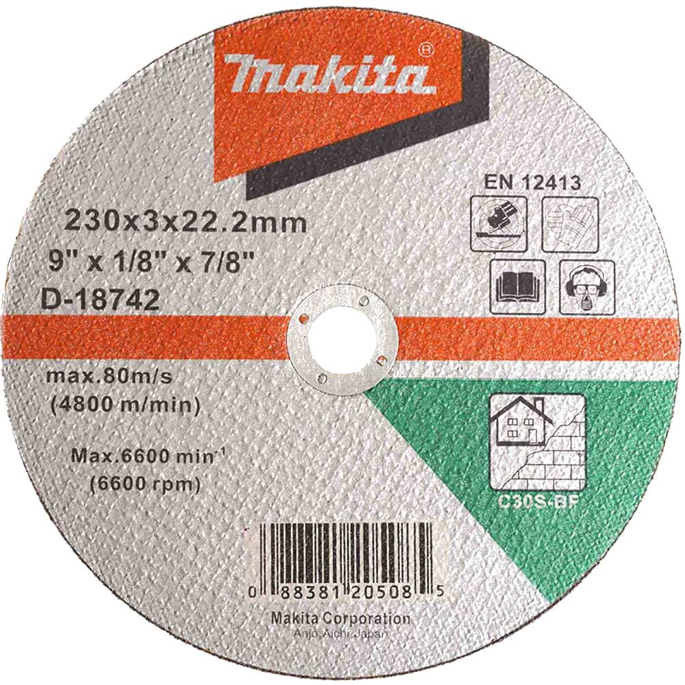 Image of Makita A41 Stone Cutting Disc 230mm