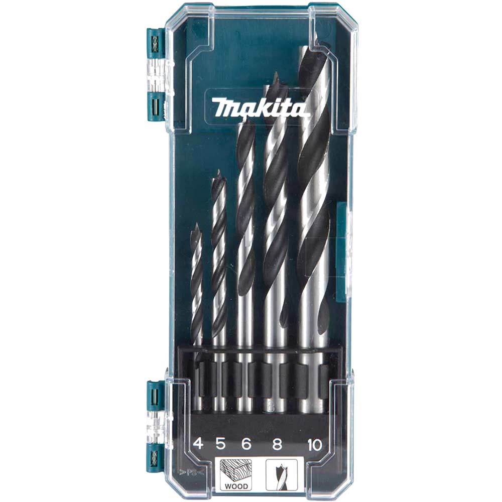 5 Piece Wood Drill Bit Set