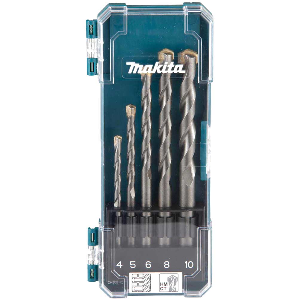5 Piece Masonry Drill Bit Set