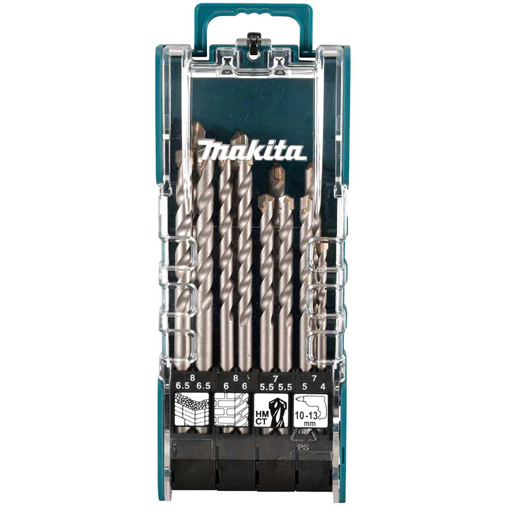 12 Piece TCT Masonry Drill Bit Set