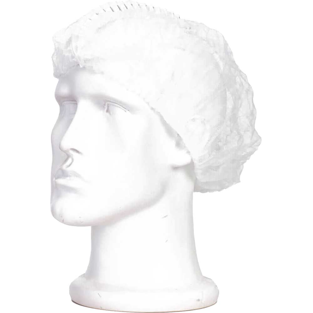 Portwest D102 Metal Detectable Mob Caps White One Size Pack of 2800