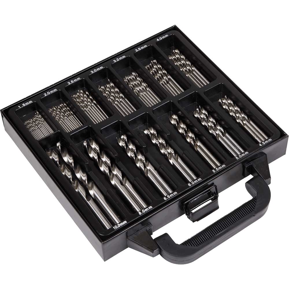 Image of Sealey 99 Piece Fully Ground Drill Bit Set