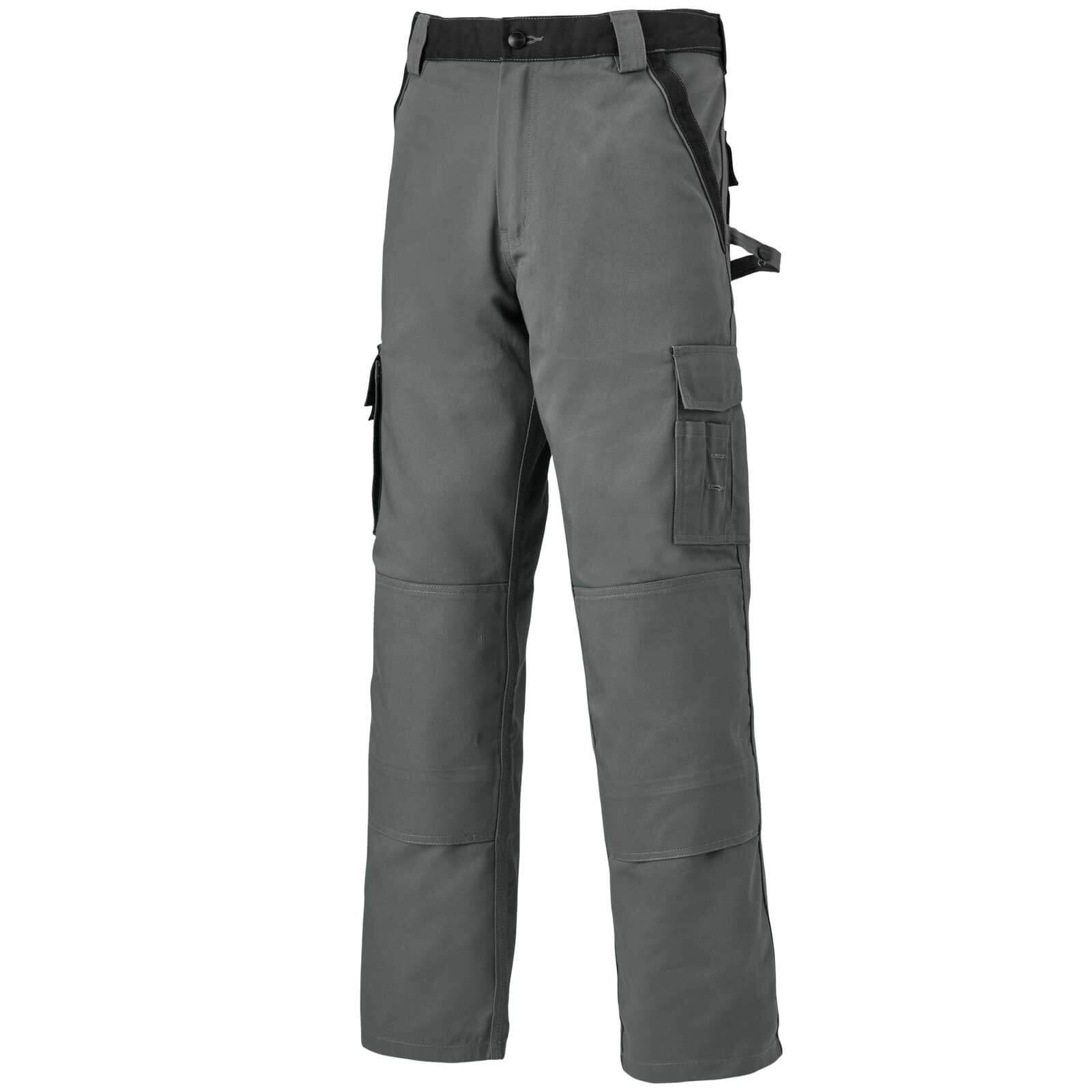 Dickies 30032 Industry 2.0 Work Trousers Grey / Black 38
