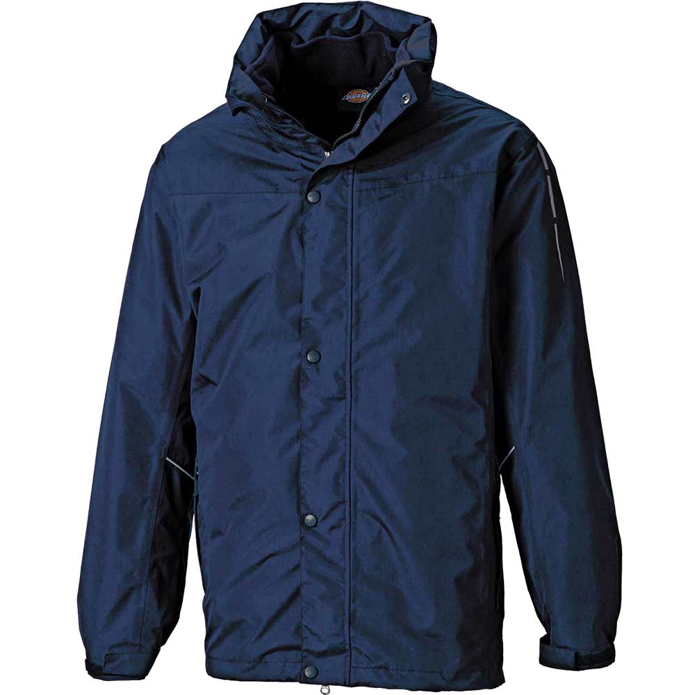 Image of Dickies Mens Abbot 3 in1 Jacket Navy 3XL