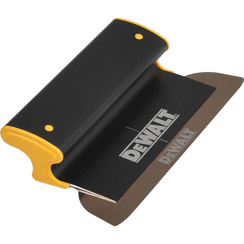 DEWALT Stainless Steel Hand Trowel For Drywall Finishing – Flat Trowel, 1-Piece