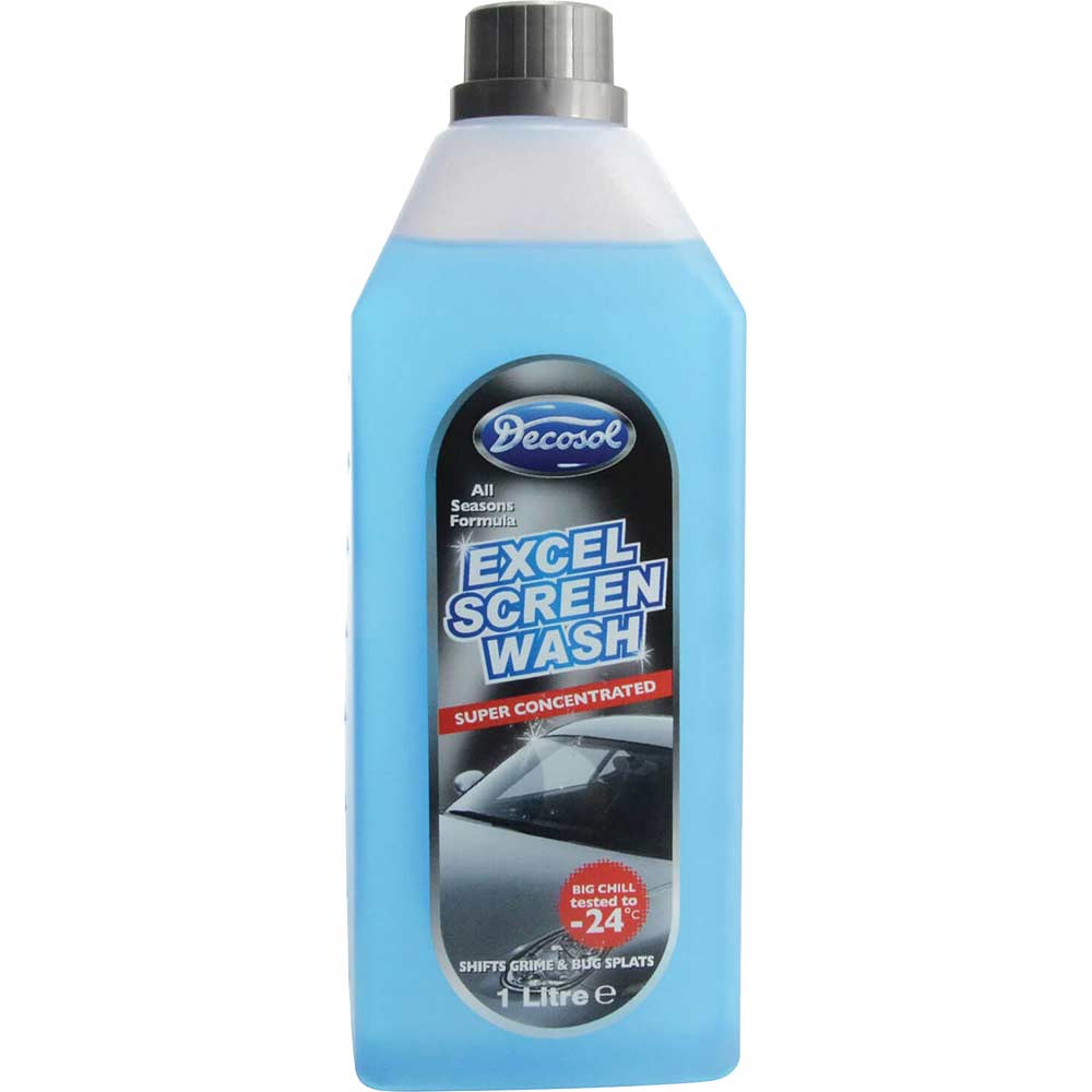 Image of Decosol Excel Concentrated Screen Wash 1l