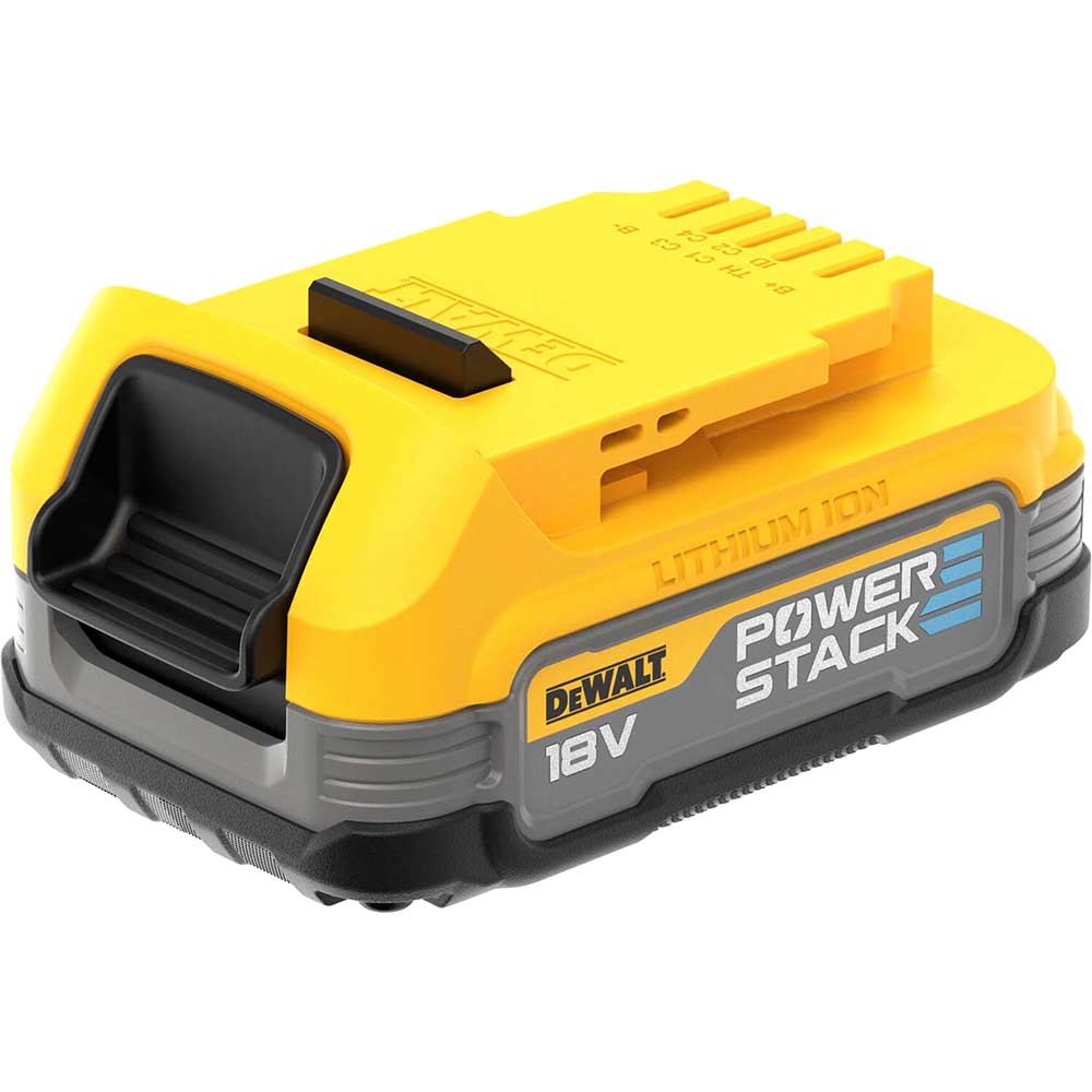 Image of DeWalt DCBP034 18v XR Compact Powerstack Li-ion Battery 1.7ah 1.7ah