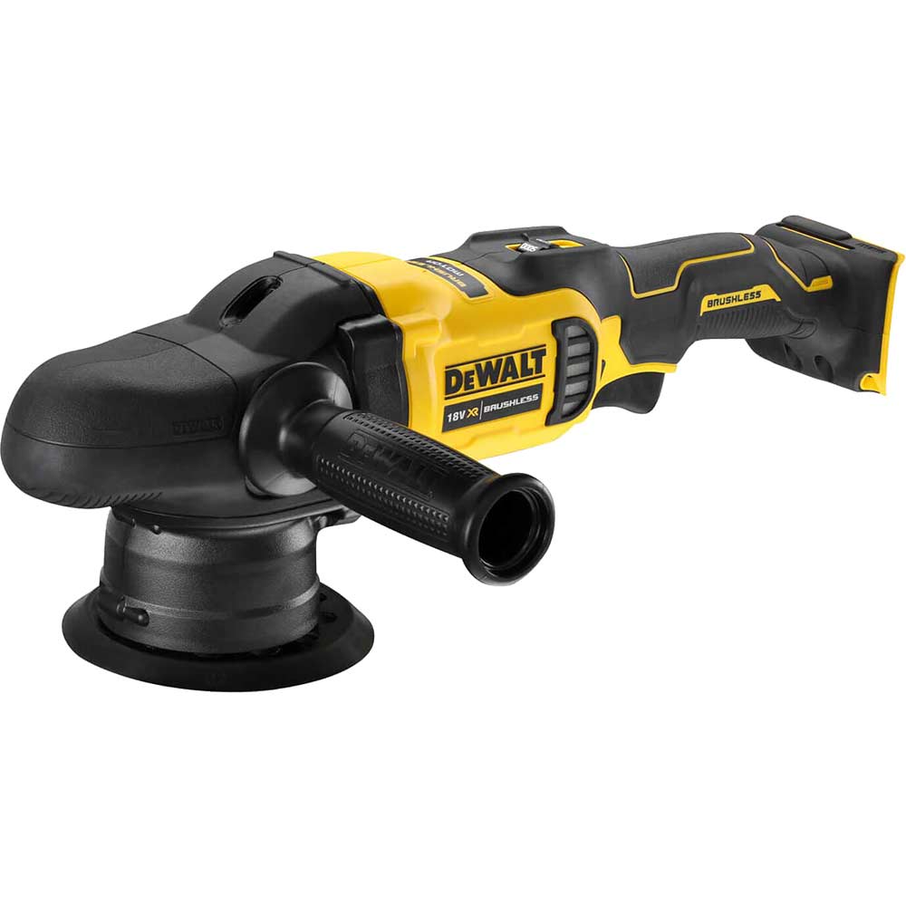 DeWalt DCM848 18v XR Cordless Brushless 125mm Dual Action Polisher No Batteries No Battery Charger No Case