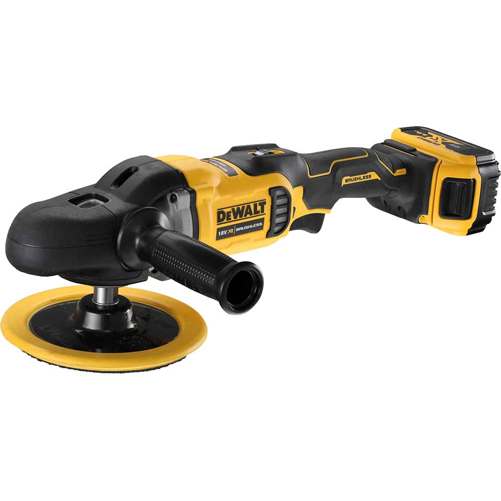 Dewalt cordless rotary deals polisher