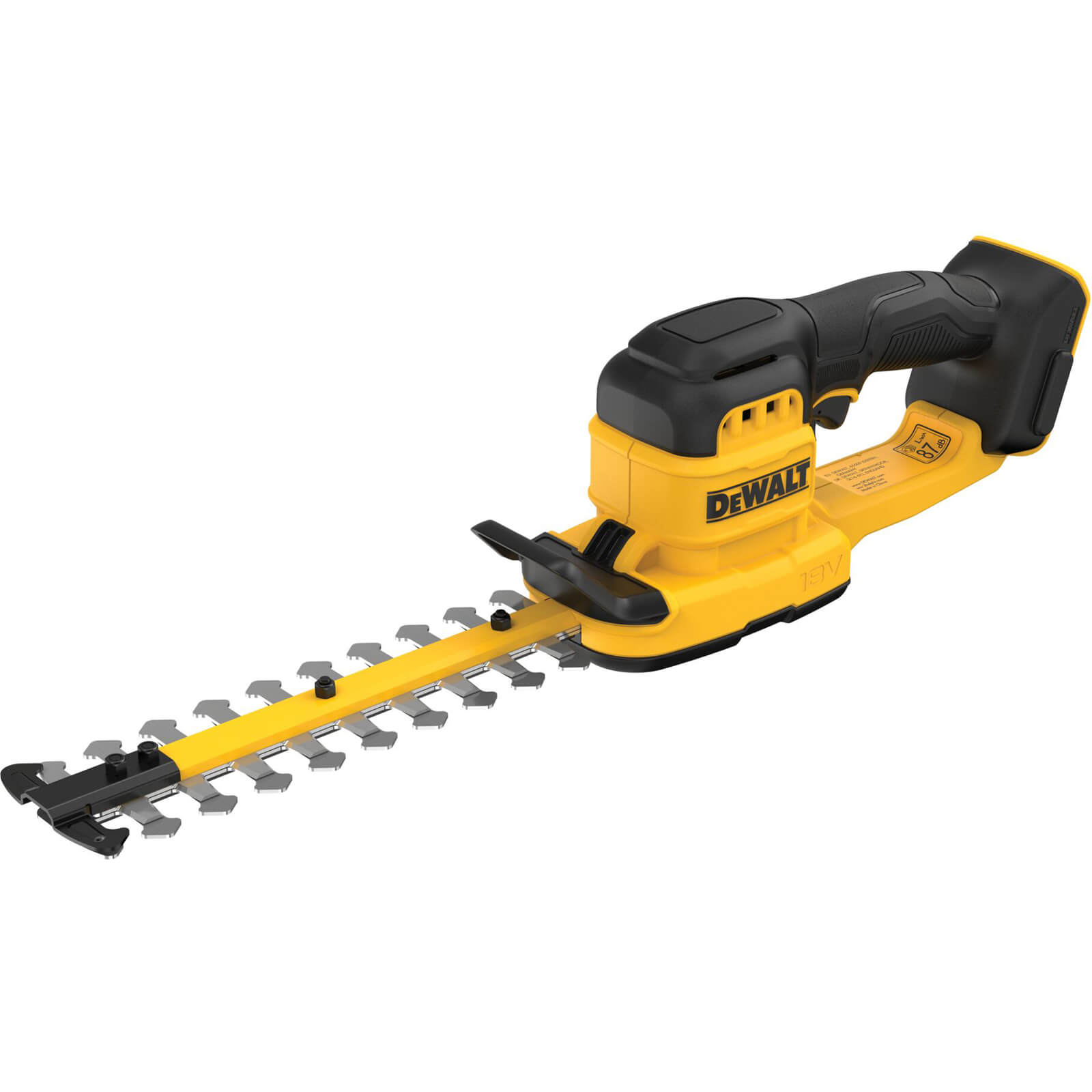 Dewalt Dcmht520 18v Xr Cordless Compact Hedge Trimmer 200mm No Batteries No Charger