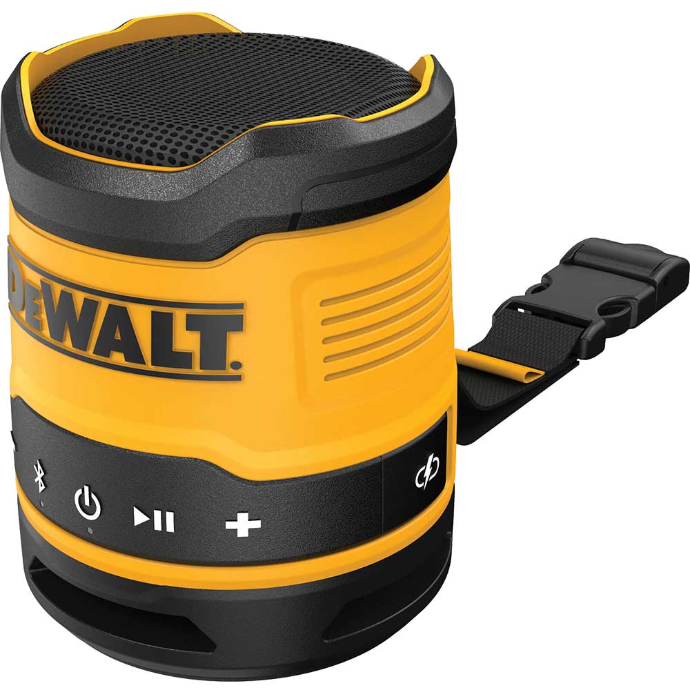 Image of DeWalt DCR009 USB Rechargeable Compact Bluetooth Speaker