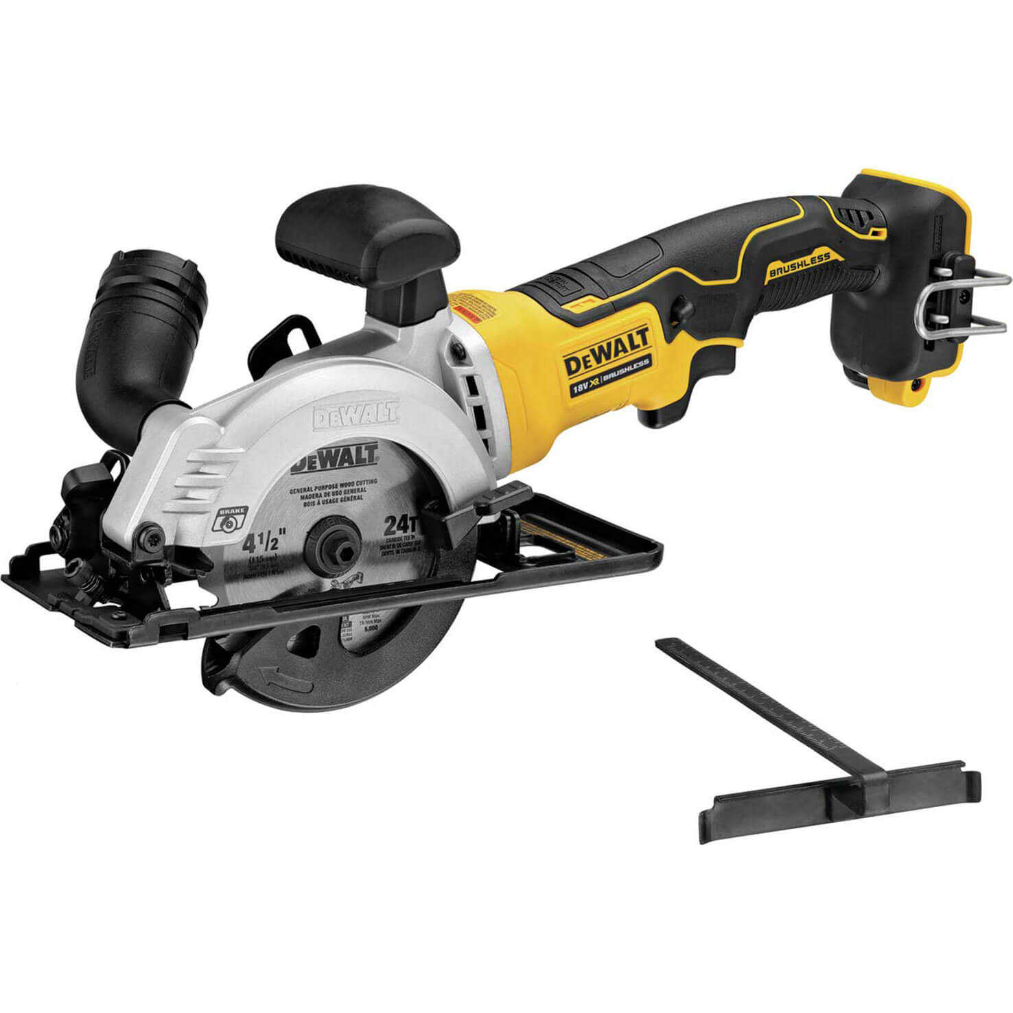 Image of DeWalt DCS571 18v XR Brushless Compact Circular Saw 115mm No Batteries No Charger No Case