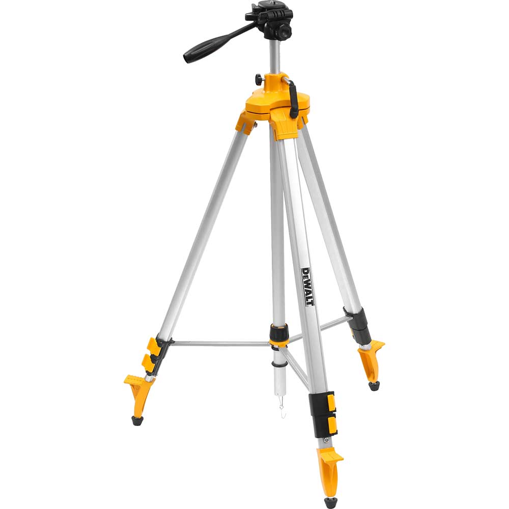 Image of DeWalt DE0733 1/4" Adjustable Head Tripod