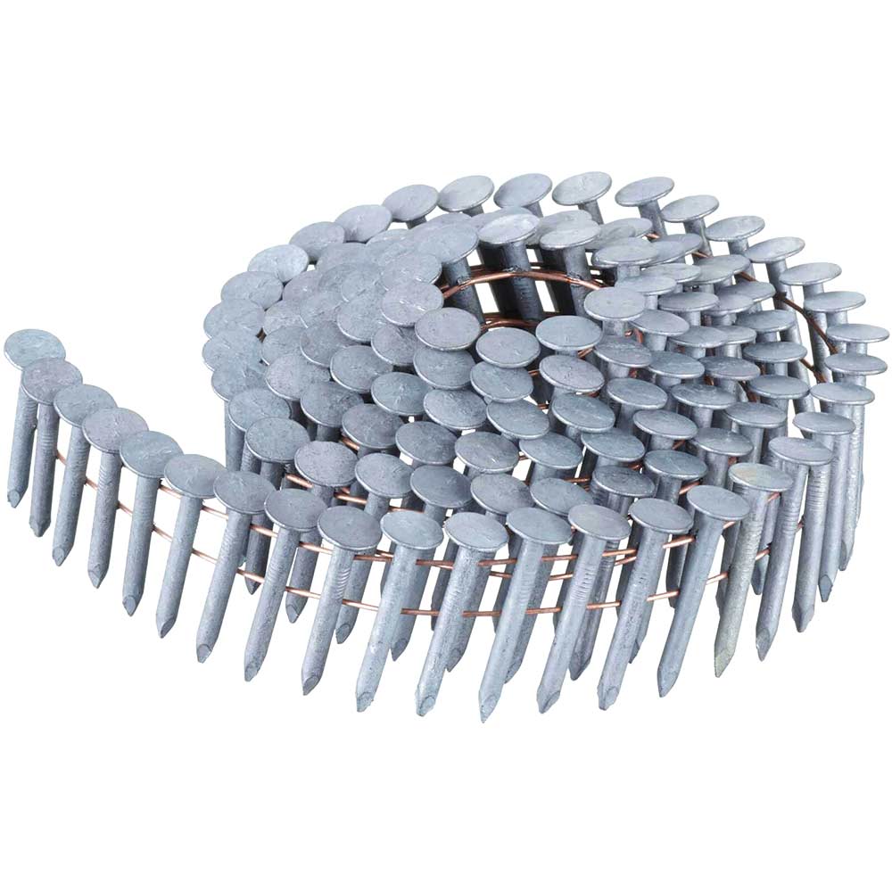 DeWalt Hot Dipped Galvanised Roofing Coil Nails 45mm Pack of 1200