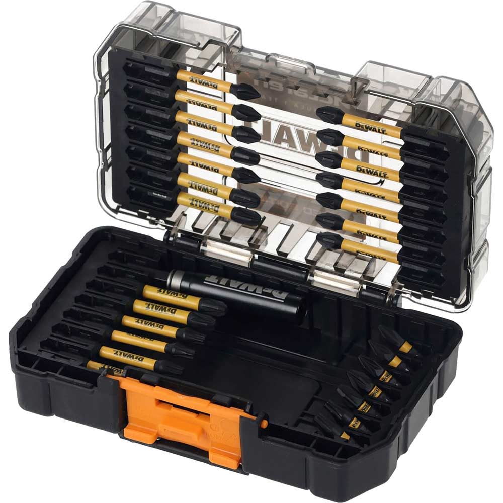 DeWalt DT70902T McLaren Flextorq 28 Piece Screwdriver Bit Set in UK Specification