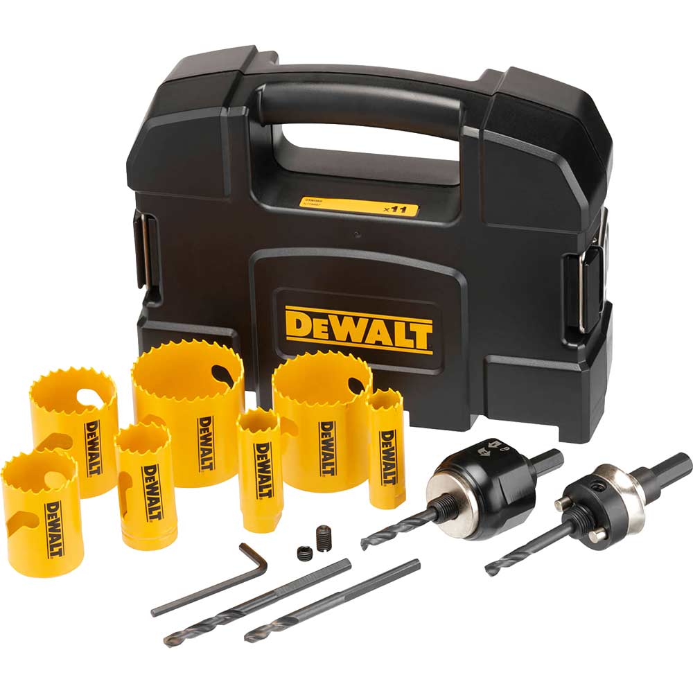 Image of DeWalt 11 Piece BIM Extreme Plumbers Holesaw Set