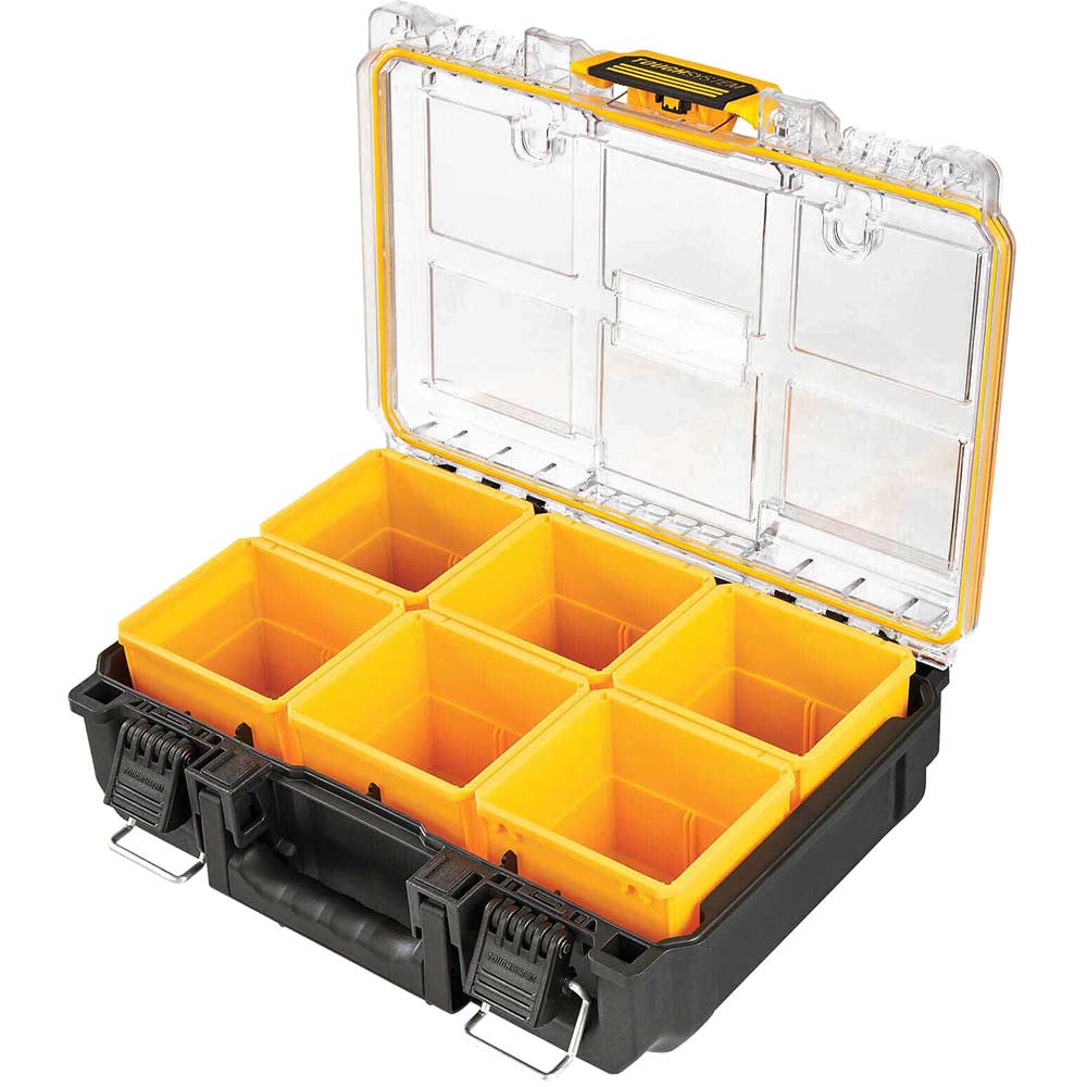 Image of DeWalt Toughsystem V2 Half Width Deep Organiser