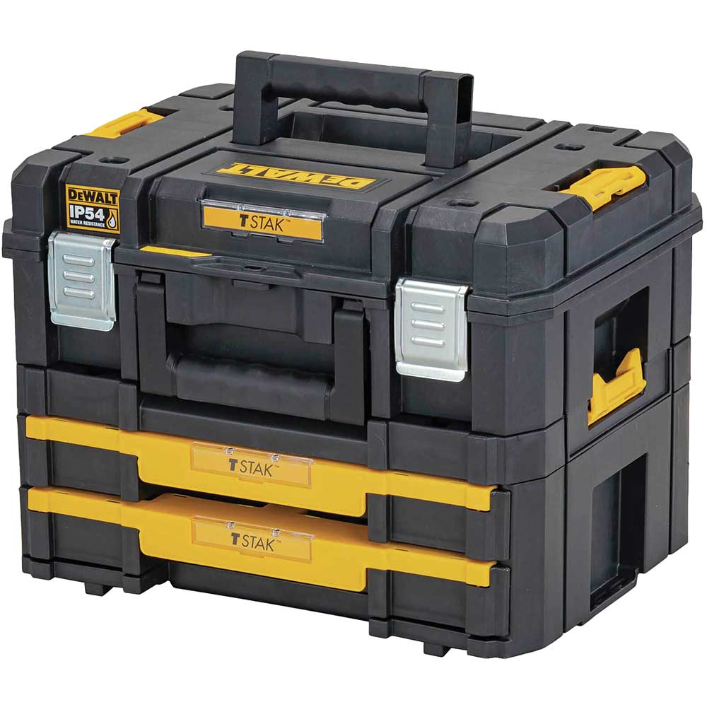 DeWalt TSTAK V2 Stackable Combo Tool Box