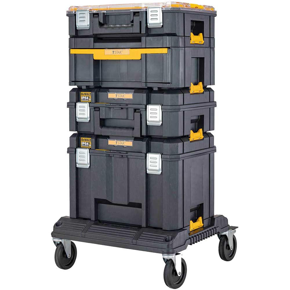 DeWalt TSTAK V2 Stackable Tool Box Tower