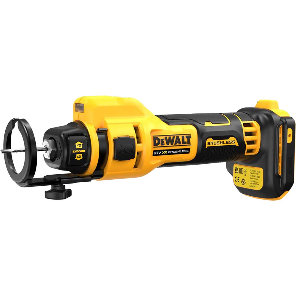 Image of DeWalt DCE555 18v XR Cordless Brushless Drywall Cutter No Batteries No Charger No Case