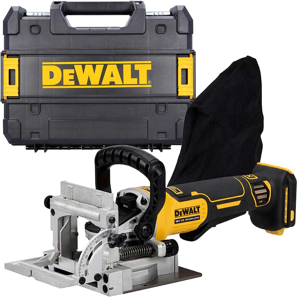 Image of DeWalt DCW682 18v XR Cordless Brushless Biscuit Jointer No Batteries No Charger Case