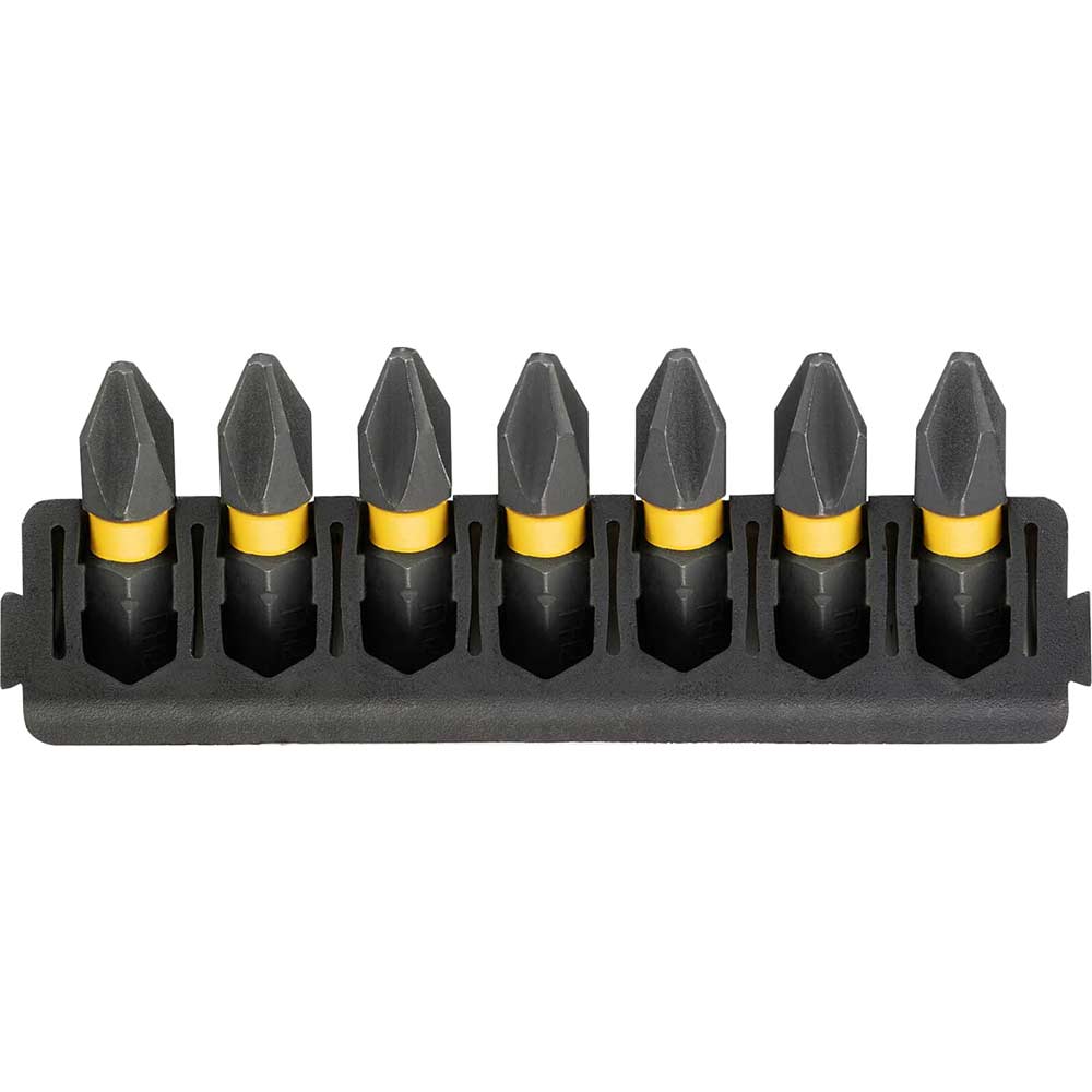 Image of DeWalt 7 Piece FlexTorq PH2 Screwdriver Bit Bar Set