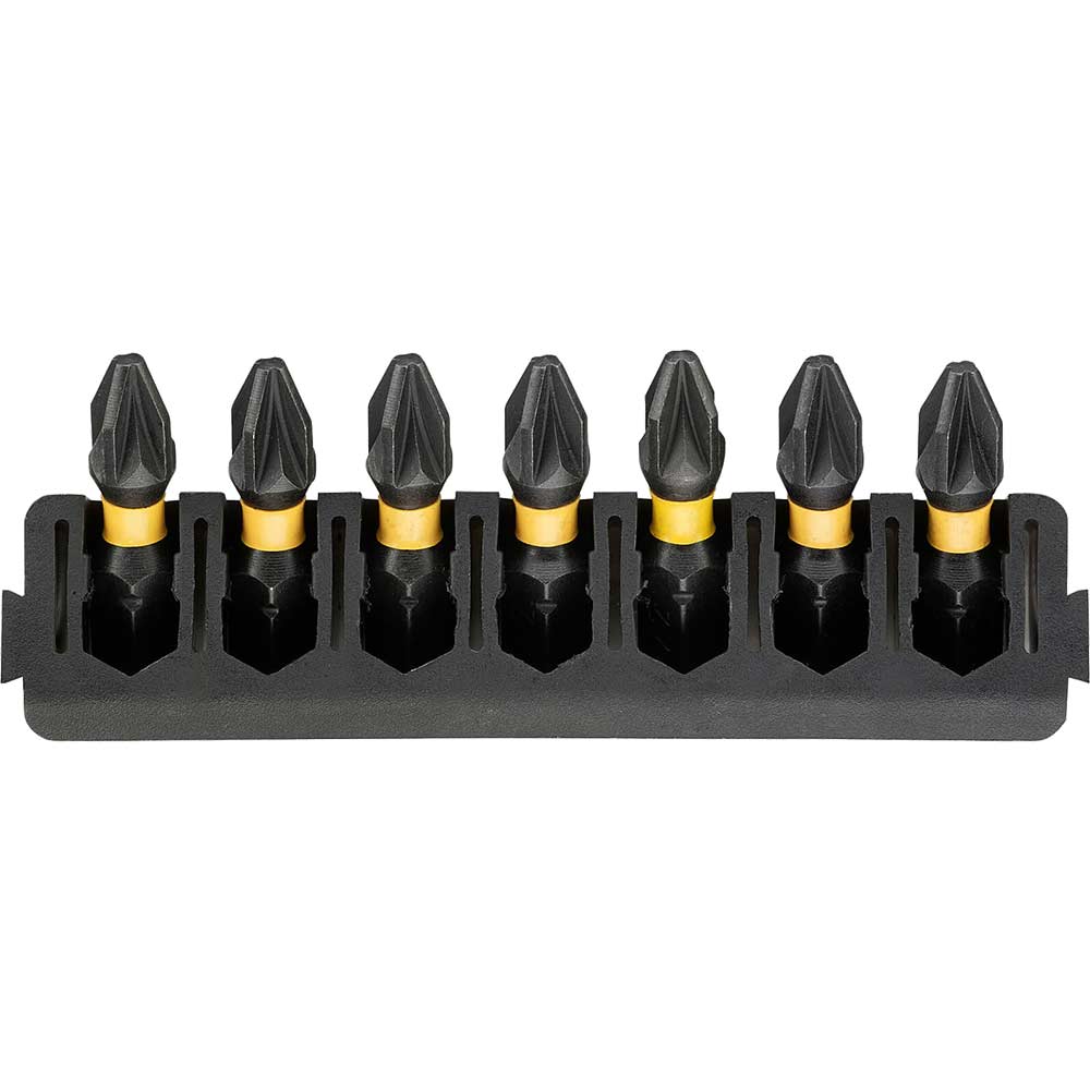 Image of DeWalt 7 Piece FlexTorq PZ2 Screwdriver Bit Bar Set