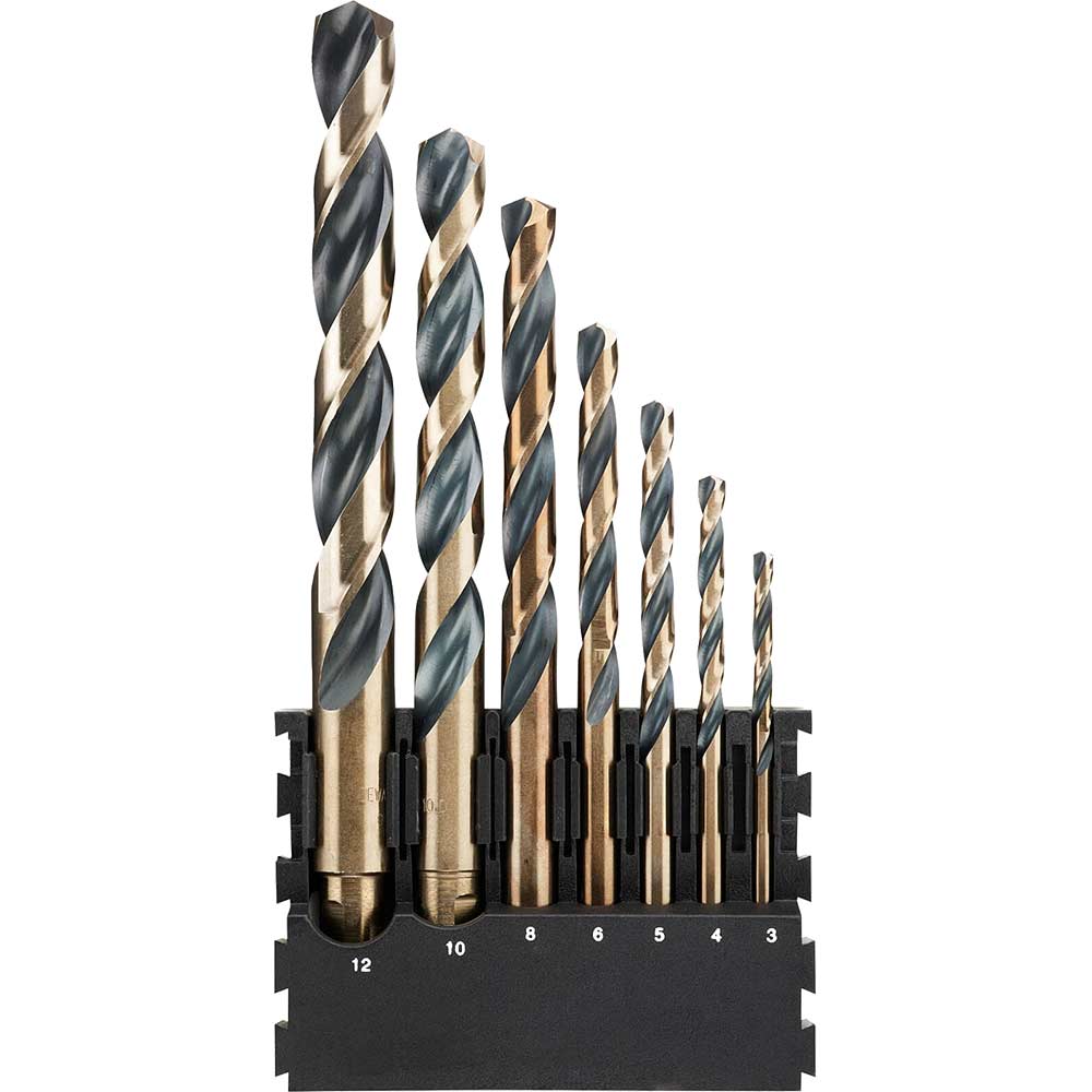 Photos - Drill Bit DeWALT 7 Piece Black and Gold  Bar Set DT70829 