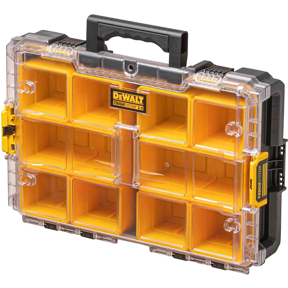 Image of DeWalt DS100 Toughsystem V2 Deep Organiser Tool Case