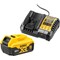 DeWalt 18v XR Cordless Li-ion Battery and Charger Pack 5ah DeWalt 18v XR Cordless Li-ion Battery and Charger Pack 5ah