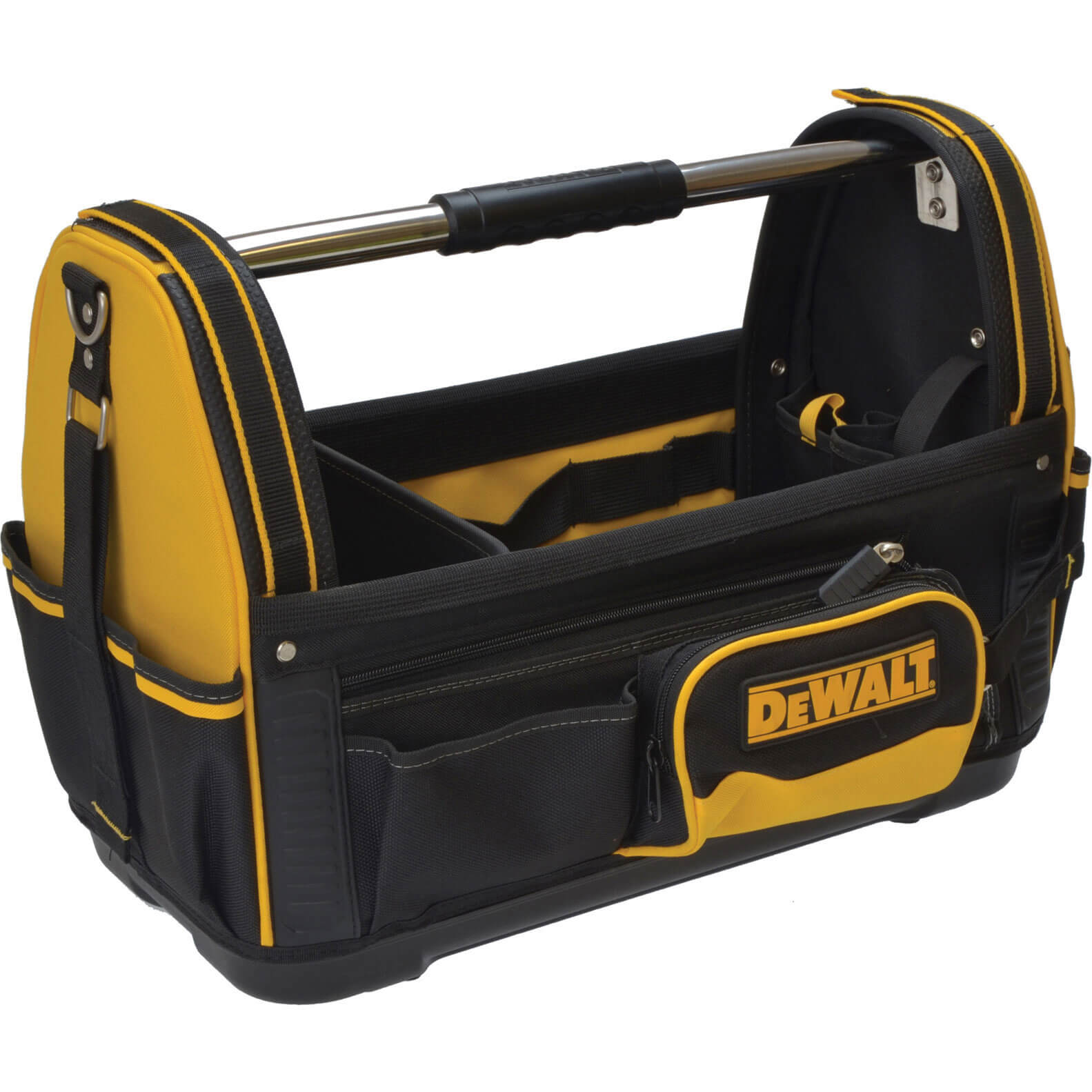 DeWalt Polyester/Tarpaulin Pro Backpack on Wheels Tool Bag 46 pocket  Black/Yellow 1 pc - Ace Hardware
