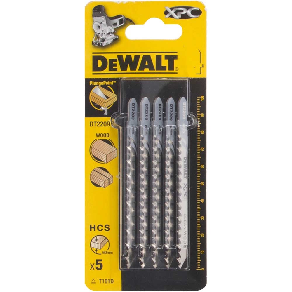 DeWalt XPC T101D Bi Metal Jigsaw Blades for Wood Jigsaw Blades
