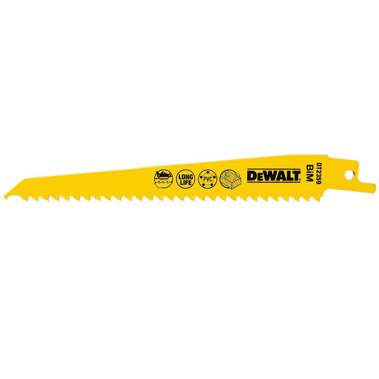 Photos - Power Tool Accessory DeWALT HSC Fast Cuts Wood and Nails Reciprocating Sabre Saw Blades 152mm P 