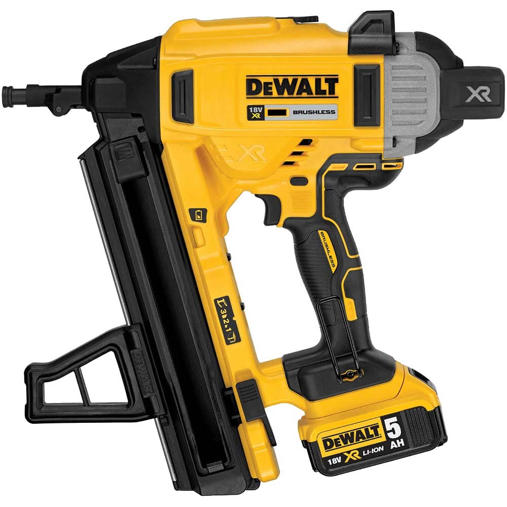 DeWalt DCN890 18v XR Cordless Brushless Concrete Nail Gun Nail Guns
