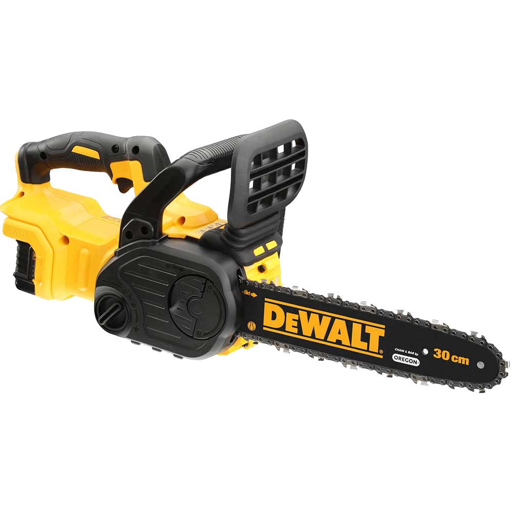 Image of DeWalt DCM565 18v XR Cordless Brushless Compact Chainsaw 300mm 1 x 5ah Li-ion Charger No Case