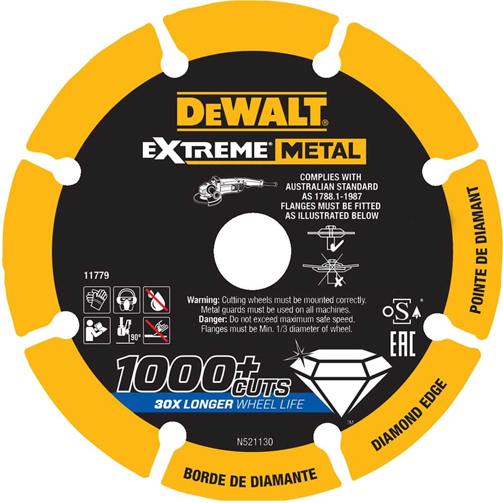 Photos - Cutting Disc DeWALT Extreme Diamond Metal  125mm DT40252 