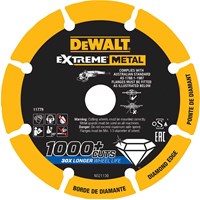 DeWalt Extreme Diamond Metal Cutting Disc DeWalt Extreme Diamond Metal Cutting Disc