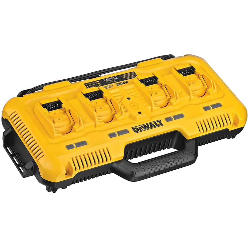 DeWalt DCB104 18v XR Cordless Four Port Li-ion Fast Battery Charger 240v