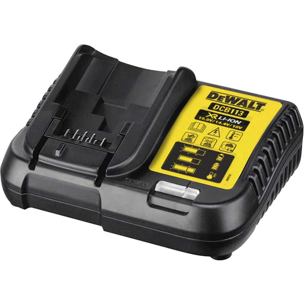 Image of DeWalt DCB113 XR 18v Cordless Li-ion Battery Charger