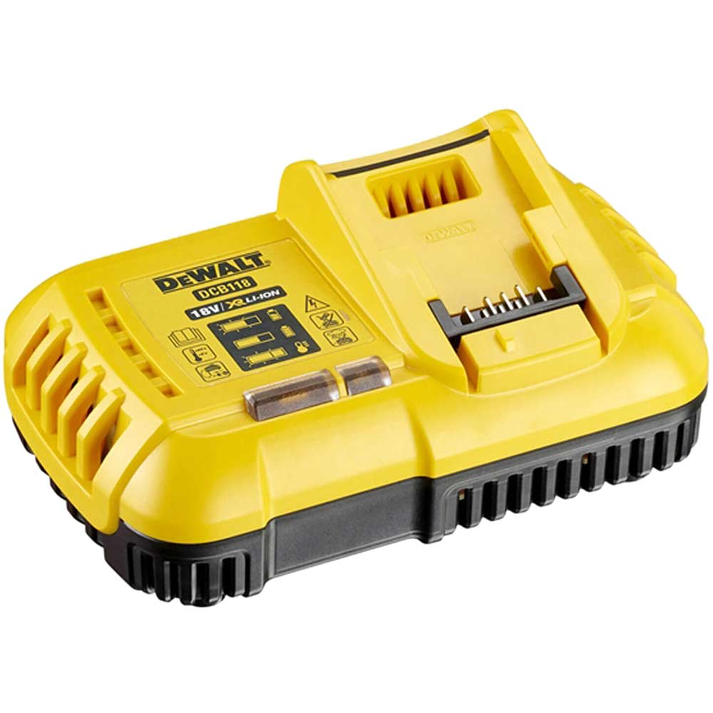 Image of DeWalt DCB118 54v and 18v XR Cordless FLEXVOLT Li-ion Fast Battery Charger 240v