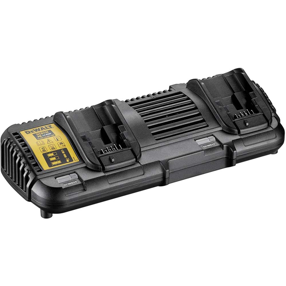 DeWalt DCB132 54v XR Cordless FLEXVOLT Li-ion Twin Port Battery Charger 240v