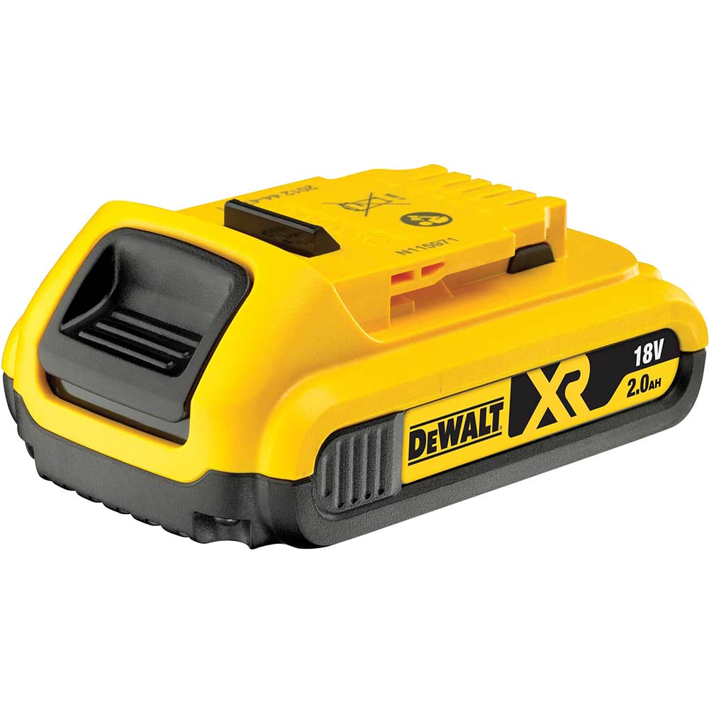 Image of DeWalt DCB183 18v XR Cordless Li-ion Battery 2ah 2ah