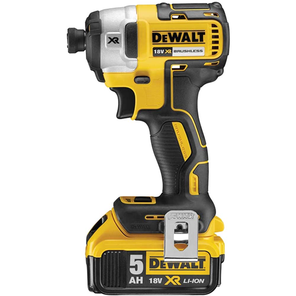 DeWalt DCF887 18v XR Cordless Brushless Impact Driver 2 x 5ah Li-ion Charger Case